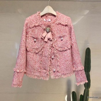 Букле Chanel розово