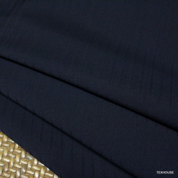 Фина студена вълна Loro Piana navy райе 