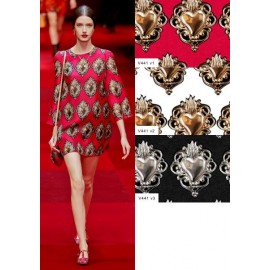 Коприна Dolce&Gabbana сърца
