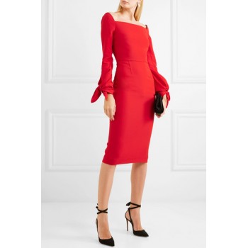 Жоржет Max Mara доматено червен