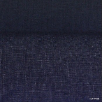 Лен Max Mara тъмно син -фин 