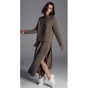 Кашмирено трико Balenciaga сиво