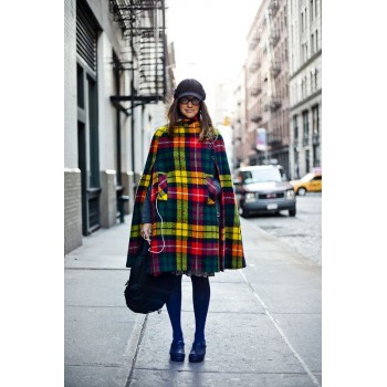 Кашмир Max Mara цветно каре