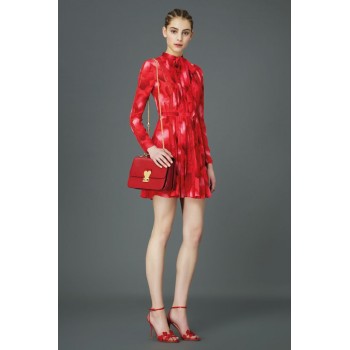 Коприна Valentino червени сърца
