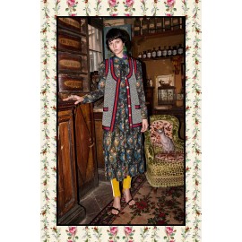 Коприна Gucci лъвове